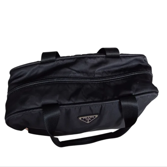 Vintage Prada Black Nylon Handbag - Picture 3 of 16